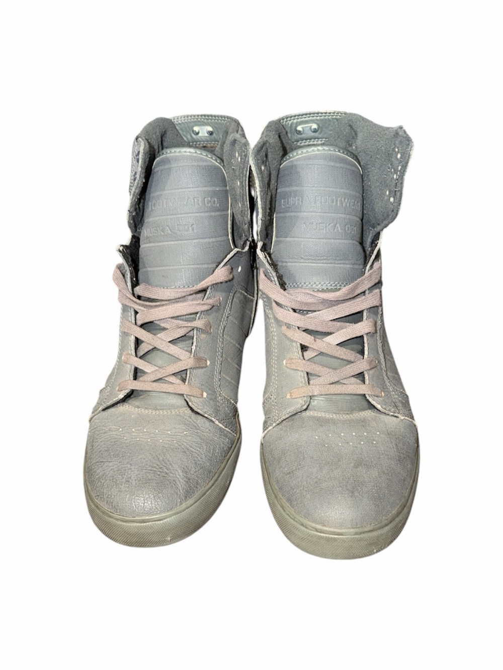 Supra Skytop Men’s Size 13 Chad Muska Pro Model Grey Gunny